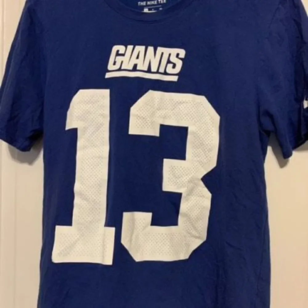New York Giants Odell Beckham Jr. Size Small Athletic Cut Dri-Fit The Nike Tee